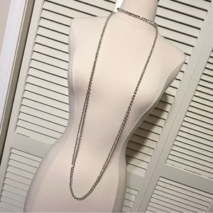 💎Sparkly long clear beaded necklace💎